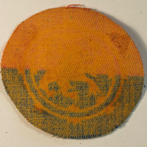 H.Q. U.K. LAND FORCES Printed Cloth Formation Sign Badge - CALICO PRINTERS - Image 3