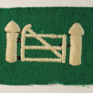 NORTHERN IRELAND DISTRICT WW2 Embroidered Felt Formation Sign Badge