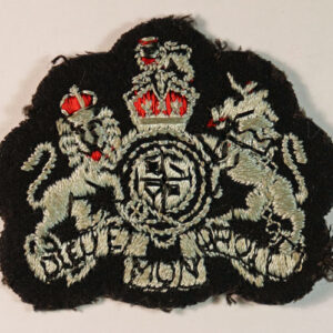 R.A.F. WARRENT OFFICER WW2 Embroidered Rank Arm Badge