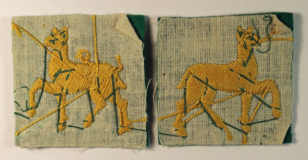 SOUTH WEST DISTRICT Embroidered Felt Formation Sign Badges - Facing Pair - Image 3