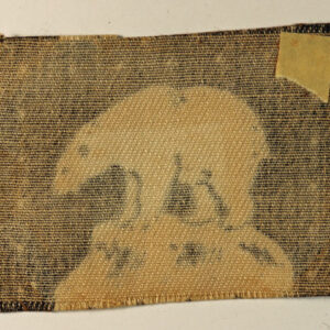 ICELAND FORCE WW2 Printed Formation Sign Badge – CALICO PRINTERS —  Lot No. 6296 - Image 3