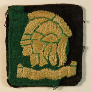 163rd O.C.T.U. (ARTISTS RIFLES) (Officer Cadet Training Unit) WW2 Formation Sign Badge - SCARCE  ---  Lot No. 6491