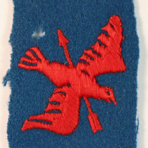 1st ANTI-AIRCRAFT CORPS WW2 Embroidered Felt Formation Sign Badge - SCARCE  ---   Lot No. 6511