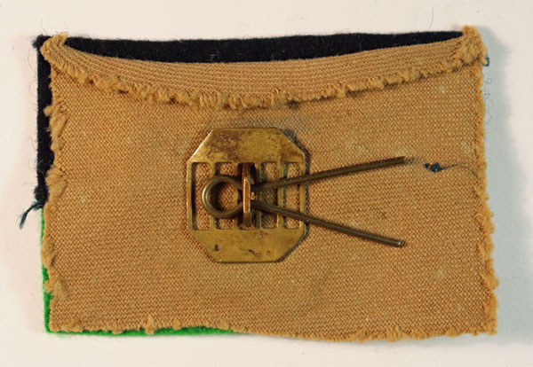 1st AUSTRALIAN INFANTRY BATTALION AIF – GALLIPOLI SERVICE WW1 Cloth Formation Sign Badge – SCARCE — Lot No. 6461/WW1-16SF10 - Image 3