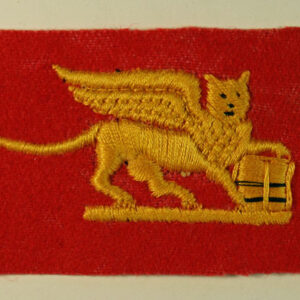 24th INDIAN INFANTRY BRIGADE WW2 Embroidered Formation Sign Badge ---  Lot No. 6482