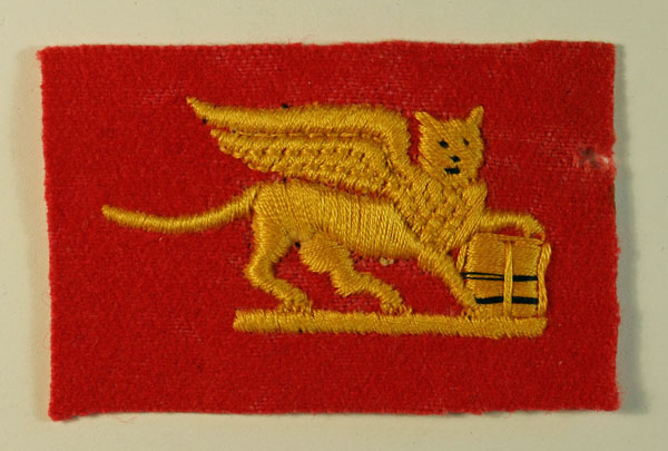 24th INDIAN INFANTRY BRIGADE WW2 Embroidered Formation Sign Badge — Lot No. 6482