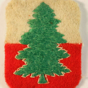 3rd CARPATHIAN DIVISION WW2 Embroidered Felt Polish Formation Sign Badge  ---  Lot No. 6472