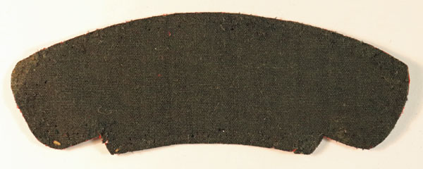 48th HIGHLANDERS / OF CANADA WW2 Canadian Printed Shoulder Title Badge – CALICO PRINTERS — Lot No. 6485 - Image 3