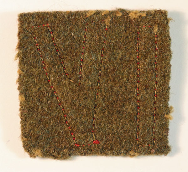 4th Bttn. COLDSTREAM GUARDS WW2 Felt Formation Sign Badge – SCARCE — Lot No. 6473 - Image 3