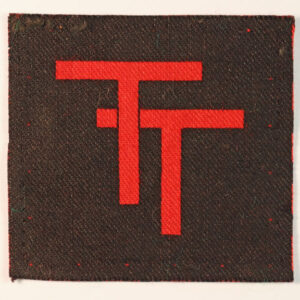 50th NORTHUMBRIAN DIVISION WW2 Printed Cloth Formation Sign Badge - CALICO PRINTERS --- Lot No. 6528