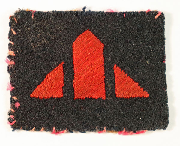 51st MEDIUM REGIMENT R.A. WW2 Embroidered Felt Formation Sign Badge – SCARCE — Lot No. 6529