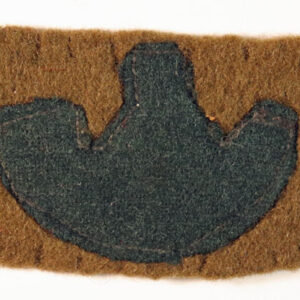 6th & 8th BATTALIONS K.O.Y.L.I. WW1 Formation Sign Badge - RARE  ---  Lot No. 6461A/WW1-17