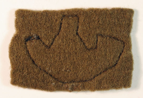 6th & 8th BATTALIONS K.O.Y.L.I. WW1 Formation Sign Badge – RARE — Lot No. 6461A/WW1-17 - Image 3