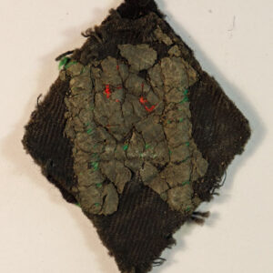 76th (HIGHLAND) FIELD REGIMENT R.A. Serving with 3rd Division WW2 Embroidered Formation Sign Badge – SCARCE  — Lot No. 6333 - Image 3