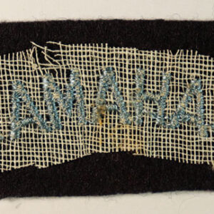 BAHAMAS – R.A.F. WW2 Embroidered Nationality Shoulder Title Badge —  Lot No. 6336 - Image 3