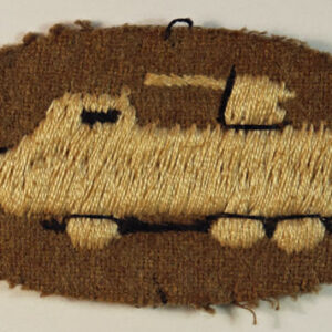 BEAVER-EEL - HOME GUARD WW2 Embroidered Arm Badge - RARE  ---  Lot No. 6315