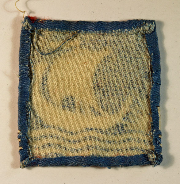 BRITISH TROOPS IN NORWAY WW2 Printed Formation Sign Badge – CALICO PRINTERS — Lot No. 6539 - Image 3