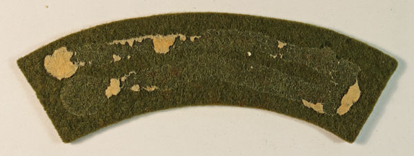 EGYPT WW2 Unofficial Shoulder Title Badge Volunteer Serving with the British Army — Lot No. 6494 - Image 3