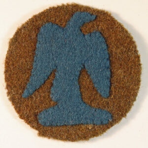 HAWKE BATTALION - ROYAL NAVAL DIVISION WW1 Felt On Cloth Formation Sign Badge - RARE ---  Lot No. 6463A/WW1-21