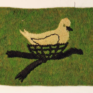 NORTHERN IRELAND DISTRICT - 1st Pattern WW2 Embroidered Formation Sign Badge ---  Lot No. 6549