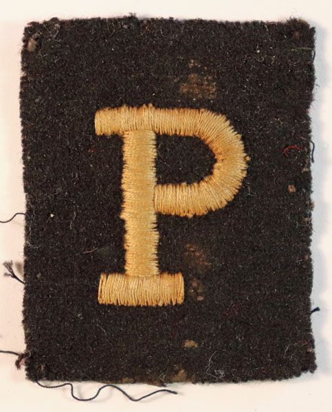 PHANTOM GHQ LIASON REGIMENT WW2 Embroidered Felt Formation Sign Badge – SCARCE — Lot No. 6469A/SF23