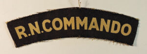 R.N.COMMANDO WW2 Printed Shoulder Title Badge – CALICO PRINTERS ...
