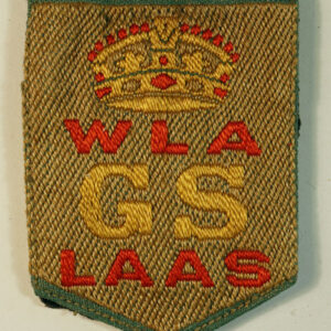 WOMENS LAND ARMY AGRICULTURAL SECTION - GOOD SERVICE WW1 Embroidered Cloth Arm Badge - SCARCE --- Lot No. 6465A/WW1-25