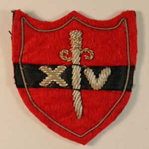 14th ARMY WW2 Indian Embroidered Formation Sign Badge  ---  Lot No. 6576