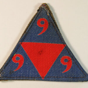 27th INFANTRY BRIGADE Korean War Other Rank's Printed Cloth Formation Sign Badge - "CALICO PRINTERS" - SCARCE ---  Lot No. 6579