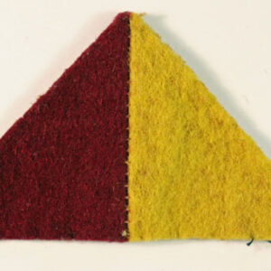 2nd Bttn. MIDDLESEX REGIMENT with 3rd Division WW2 Felt Regimental Flash Badge --- Lot No. 6564