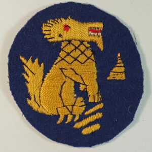 3rd Indian Division - CHINDITS WW2 Embroidered Felt Formation Sign Badge --- Lot No. 6568