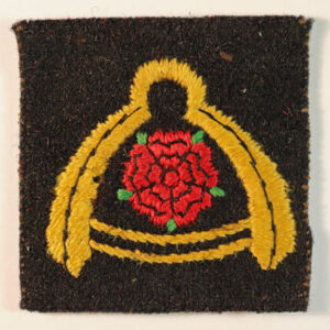 524th LAA/SL REGIMENT (7th Bttn. ROYAL HAMPSHIRE REGIMENT) Embroidered Felt Formation Badge ---  Lot No. 6584