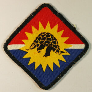 COMMONWEALTH MONITORING FORCE, RHODESIA - Printed Cloth Formation Sign Badge - SCARCE ---  Lot No. 6390