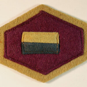 SIGNALS, 3RD AUSTRALIAN ARMOURED DIVISION WW2 1943-1944 Felt Formation Sign Badge --- Lot No. 6403