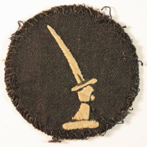 20th Indian Division WW2 Embroidered Formation Badge --- Lot No. 6625