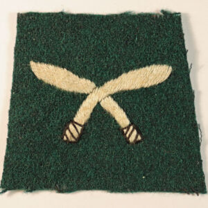 43rd LORRIED INFANTRY BRIGADE WW2 Embroidered Formation Sign Badge ---  Lot No. 6629