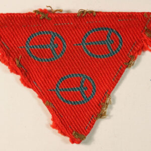 4th ANTI-AIRCRAFT Division WW2 Printed Formation Sign Badge - CALICO PRINTERS ---  Lot No. 6615