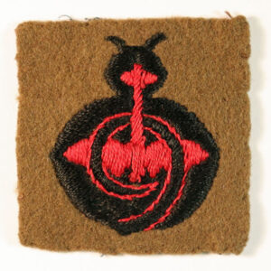 9th ANTI-AIRCRAFT Division WW2 Embroidered Formation Sign Badge ---  Lot No. 6620