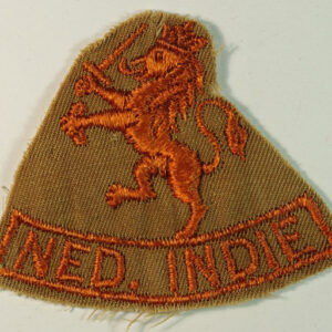 NED. INDIE WW2 Embroidered Formation Sign Badge  ---  Lot No. 6648