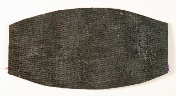 SOUTH SASKATCHEWAN / CANADA / REGIMENT WW2 Canadian Printed Shoulder Title Badge – CALICO PRINTERS — Lot No. 6459 - Image 3