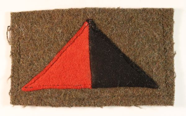 1st & 2nd Bttns. BUCKINGHAMSHIRE BTTNS OX & BUCKS L.I. T.A. WW2 Felt Formation Sign Badge — Lot No. 6667A