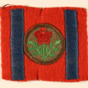 24th ENGINEER GROUP - 1st Pattern Embroidered Formation Sign Badge ---  Lot No. 6674