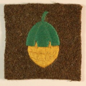 36th INDEPENDENT INFANTRY BRIGADE WW2 Embroidered Formation Sign Badge - SCARCE --- Lot No. 6677