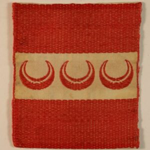 3rd ANTI-AIRCRAFT CORPS WW2 Woven Formation Sign Badge - BROUGH, NICHOLSON & HALL - SCARCE  ---   Lot No. 6669