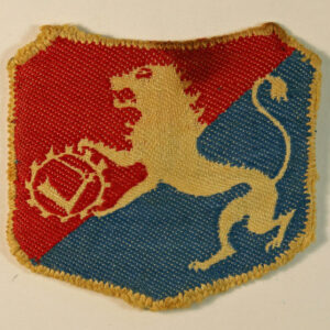 6th LWOW POLISH BRIGADE WW2 Italian Made Embroidered Formation Sign Badge  ---  Lot No. 6474