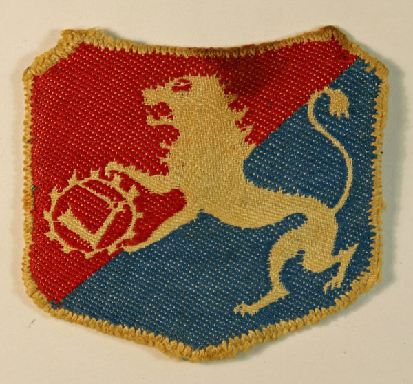 6th LWOW POLISH BRIGADE WW2 Italian Made Embroidered Formation Sign Badge — Lot No. 6474