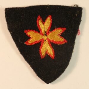 7th HEAVY ANTI-AIRCRAFT REGIMENT R.A. WW2 Embroidered Formation Sign Badge ---  Lot No. 6672