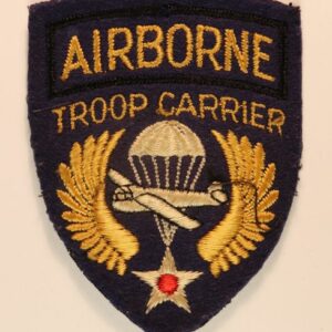 AIRBORNE TROOP CARRIER U.S. WW2 Formation Sign Badge - BRITISH MADE  ---  Lot No. 6687