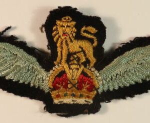 GLIDER PILOT WINGS - WW2 Army Flying Badge 2nd Pattern - SCARCE  ---  Lot No. 6664/SS4
