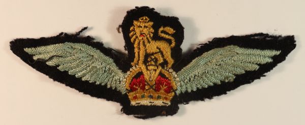 GLIDER PILOT WINGS – WW2 Army Flying Badge 2nd Pattern – SCARCE — Lot No. 6664/SS4